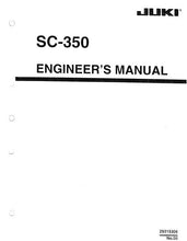 Load image into Gallery viewer, JUKI SC-500 ENGINEERS MANUAL BOOK IN ENGLISH SEWING MACHINE