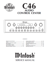 Load image into Gallery viewer, McINTOSH C46 SERVICE MANUAL BOOK IN ENGLISH AUDIO CONTROL CENTER