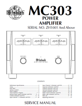 Load image into Gallery viewer, McINTOSH MC303 SERVICE MANUAL BOOK IN ENGLISH POWER AMPLIFIER