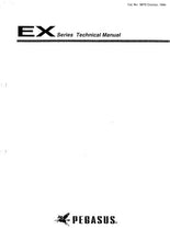 Load image into Gallery viewer, PEGASUS EX SERIES TECHNICAL MANUAL BOOK IN ENGLISH SEWING MACHINE