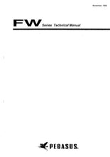 Load image into Gallery viewer, PEGASUS FW SERIES TECHNICAL MANUAL BOOK IN ENGLISH SEWING MACHINE