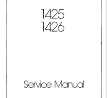 Load image into Gallery viewer, PFAFF 1425 1426 SERVICE MANUAL (12-89) BOOK 32 PAGES IN ENGLISH SEWING MACHINE