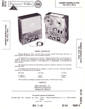 Load image into Gallery viewer, ROBERTS 90 90-S 90-C A-901 SERVICE MANUAL BOOK IN ENGLISH TAPE RECORDERS AND AMPLIFIER