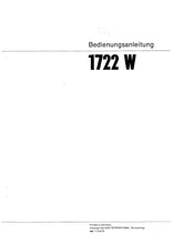 Load image into Gallery viewer, AKAI 1722W BEDIENUNGSANLEITUNG MIT ANSCHLUSSE DEUTSCH TONBANDGERAT
