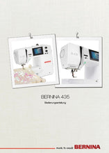 Load image into Gallery viewer, BERNINA 435 BEDIENUNGSANLEITUNG DEUT NAHMASCHINE
