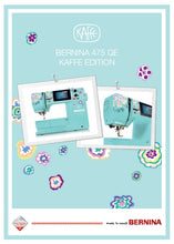 Load image into Gallery viewer, BERNINA 475 QE KAFFE EDITION ISTRUZIONI PER L&#39;USO ITALIANO MACHINA DA CUCIRE
