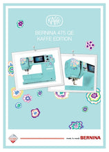 Load image into Gallery viewer, BERNINA 475 QE KAFFE EDITION MANUAL DE UTILIZADOR PORT MAQUINA DE COSTURA
