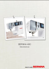 Load image into Gallery viewer, BERNINA 480 INSTRUCCIONES DE USO ESP MAQUINA DE COSER
