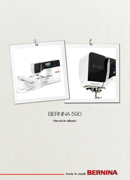 BERNINA 590 MANUAL DE UTILIZADOR PORT MAQUINA DE COSTURA