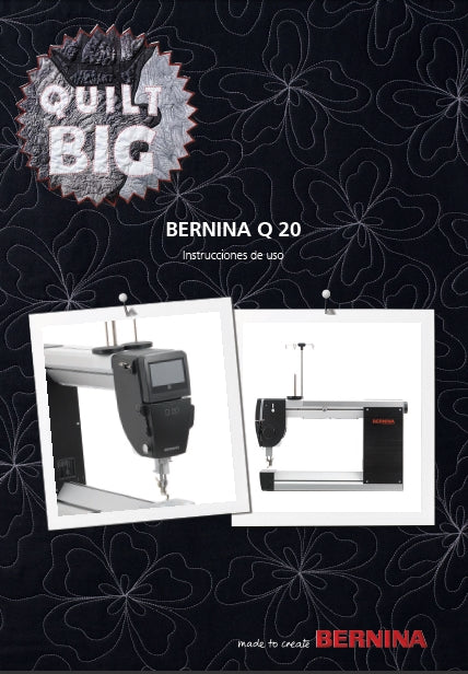 BERNINA Q20 INSTRUCCIONES DE USO ESPANOL MAQUINA DE COSER
