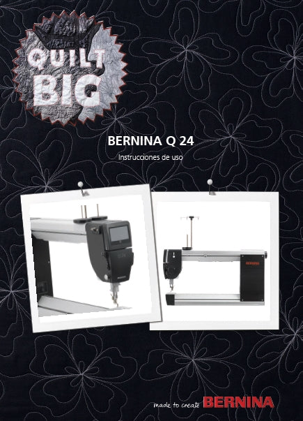 BERNINA Q24 INSTRUCCIONES DE USO ESPANOL MAQUINA DE COSER