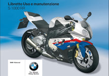 Load image into Gallery viewer, BMW S1000RR LIBRETTO USO E MANUTENZIONE ITALIANO MOTOCICLO
