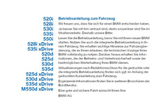 Load image into Gallery viewer, BMW 5er TOURING BETRIEBSANLEITUNG DEUTSCH AUTO

