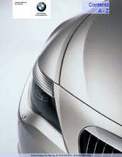 Load image into Gallery viewer, BMW 6 SERIES 2007 650i OWNERS MANUAL IN ENGLISH MOTOR CAR
