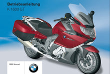 Load image into Gallery viewer, BMW K1600GT BETRIEBSANLEITUNG DEUTSCH MOTORRAD
