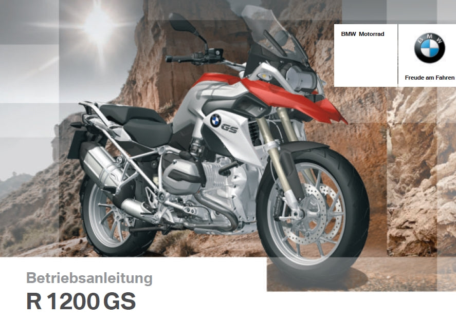 BMW R1200GS BETRIEBSANLEITUNG DEUTSCH MOTORRAD
