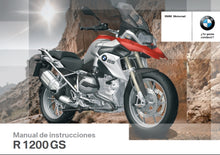 Load image into Gallery viewer, BMW R1200GS MANUAL DE INSTRUCCIONES ESPANOL MOTOCICLETA
