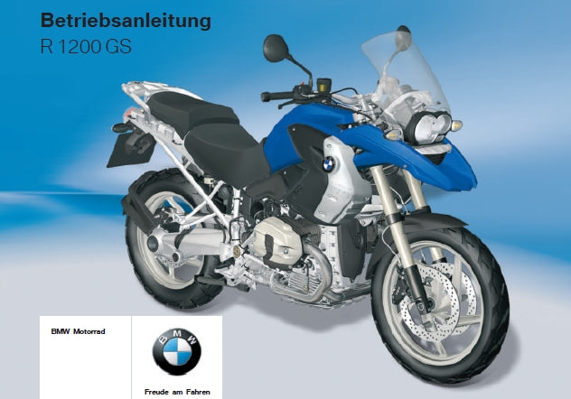 BMW R1200GS BETRIEBSANLEITUNG DEUTSCH MOTORRAD