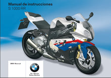 Load image into Gallery viewer, BMW S1000RR MANUAL DE INSTRUCCIONES ESPANOL MOTOCICLETA
