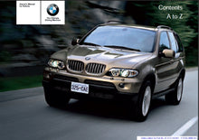Load image into Gallery viewer, BMW X5 3.0i X5 4.i X5 4.8i  OWNERS MANUAL IN ENGLISH MOTOR CAR
