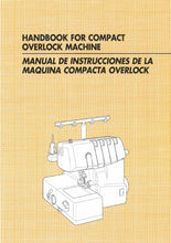 Load image into Gallery viewer, BROTHER 1034D HANDBOOK MANUAL DE INSTRUCCIONES ENG ESP SEWING MACHINE MAQUINA DE COSER
