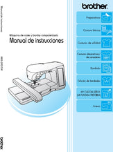 Load image into Gallery viewer, BROTHER 882-S90 882-S91 MANUAL DE INSTRUCCIONES ESPANOL MAQUINA DE COSER
