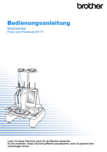 Load image into Gallery viewer, BROTHER 882-T51 BEDIENUNGSANLEITUNG DEUTSCH NAHMASCHINE
