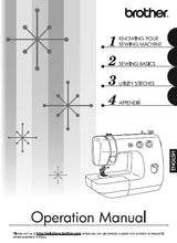 Load image into Gallery viewer, BROTHER 885-403 OPERATION MANUAL ENGLISH SEWING MACHINE
