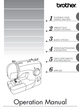 Load image into Gallery viewer, BROTHER 885-S28 885-S29 OPERATION MANUAL ENGLISH SEWING MACHINE
