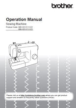 Load image into Gallery viewer, BROTHER 885-X01 885-X11 885-X21 888-X01 888-X11 888-X21 OPERATION MANUAL ENGLISH SEWING MACHINE
