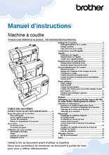 Load image into Gallery viewer, BROTHER CS5055 MANUEL D'INSTRUCTIONS FRANCAIS MACHINE A COUDRE
