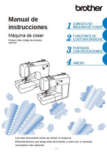 Load image into Gallery viewer, BROTHER CS7205 MANUAL DE INSTRUCCIONES ESP MAQUINA DE COSER
