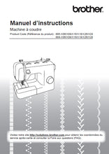 Load image into Gallery viewer, BROTHER GX37 MANUEL D'INSTRUCTIONS FRANCAIS MACHINE A COUDRE
