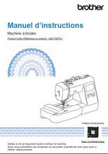 Load image into Gallery viewer, BROTHER INNOV-IS M340ED MANUEL D'INSTRUCTIONS FRANCAIS MACHINE A COUDRE
