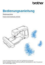 Load image into Gallery viewer, BROTHER INNOV-IS V3LE BEDIENUNGSANLEITUNG DEUTSCH NAHMASCHINE
