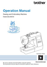 Load image into Gallery viewer, BROTHER LB5500 OPERATION MANUAL ENGLISH SEWING MACHINE
