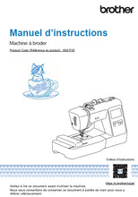 Load image into Gallery viewer, BROTHER PE545 MANUEL D'INSTRUCTIONS FRANCAIS MACHINE A COUDRE
