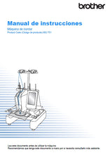 Load image into Gallery viewer, BROTHER PRS100 MANUAL DE INSTRUCCIONES ESP MAQUINA DE COSER
