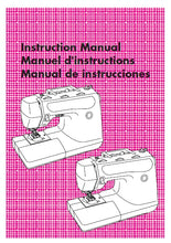 Load image into Gallery viewer, BROTHER PS-2250 PS-2360 PS-2470 PS-3100 INSTRUCTION MANUAL BOOK IN ENG FR ESP SEWING MACHINE
