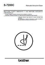 Load image into Gallery viewer, BROTHER S-7200C MANUALE ISTRUZIONI ITALIANO MACCHINA DA CUCIRE
