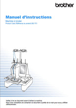 Load image into Gallery viewer, BROTHER VR MANUEL D'INSTRUCTIONS FRANCAIS MACHINE A COUDRE
