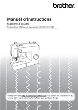 Load image into Gallery viewer, BROTHER XN1700 MANUEL D'INSTRUCTIONS FRANCAIS MACHINE A COUDRE

