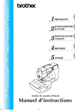 Load image into Gallery viewer, BROTHER 885-S14 885-S15 MANUEL D'INSTRUCTIONS FRANCAIS MACHINE A COUDRE
