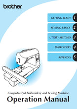 Load image into Gallery viewer, BROTHER NV1250D OPERATION MANUAL IN ENGLISH SEWING MACHINE
