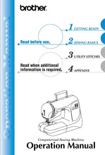 Load image into Gallery viewer, BROTHER PC-210 OPERATION MANUAL ENGLISH SEWING MACHINE
