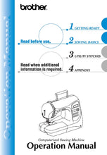 Load image into Gallery viewer, BROTHER PC-420 OPERATION MANUAL IN ENGLISH SEWING MACHINE
