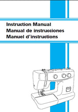 Load image into Gallery viewer, BROTHER XL-5130 XL5130 INSTRUCTION MANUAL MANUAL DE INSTRUCCIONES MANUEL D'INSTRUCTIONS ENG ESP FRANC SEWING MACHINE MAQUINA DE COSER MACHINE A COUDRE
