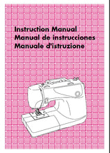 Load image into Gallery viewer, BROTHER XL-6052 INSTRUCTION MANUAL MANUAL DE INSTRUCCIONES MANUALE D'ISTRUZIONE ENG ESP ITAL SEWING MACHINE MAQUINA DE COSER MACCHINA DA CUCIRE
