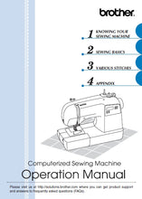 Load image into Gallery viewer, BROTHER XR-9000 OPERATION MANUAL ENGLISH SEWING MACHINE
