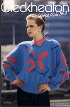 Load image into Gallery viewer, CLECKHEATON 312 KNITTING BOOK ENGLISH CAPRICE 12 PLY BK.3 KNITTING PATTERNS
